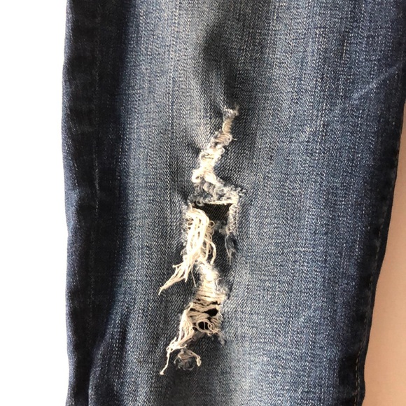 Adriando Goldschmied Distressed Skinny Ankle Jeans - Picture 4 of 14